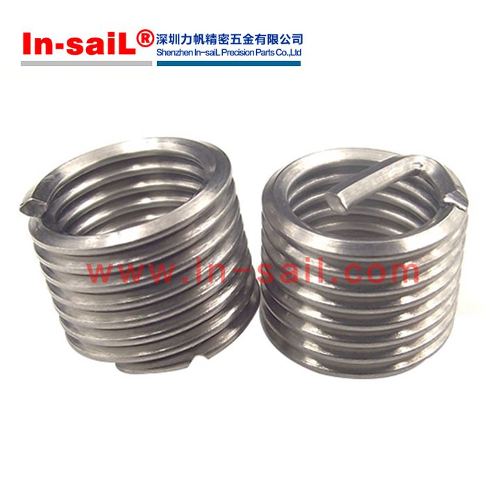 Free Running Wire Thread Insert for Aluminum Die Casting