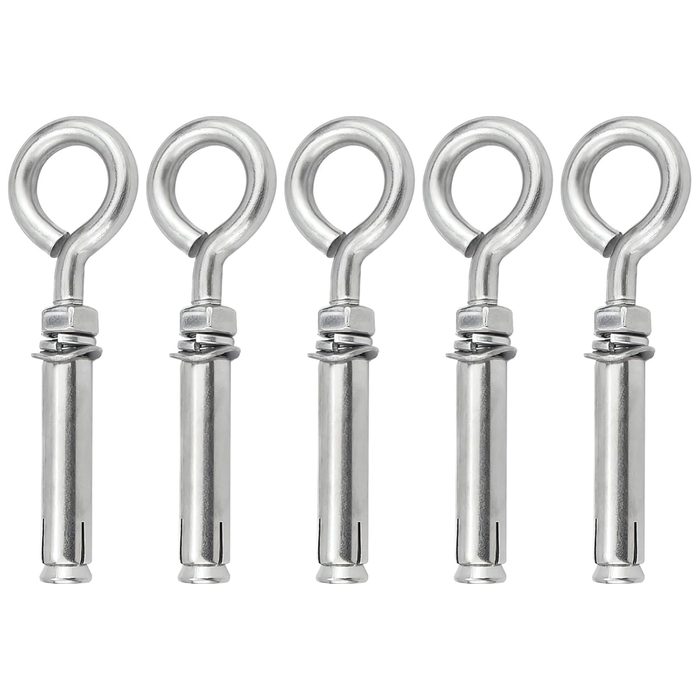 Expansion Concrete Wall Anchors Eyebolt 5/16" X 4-3/16"