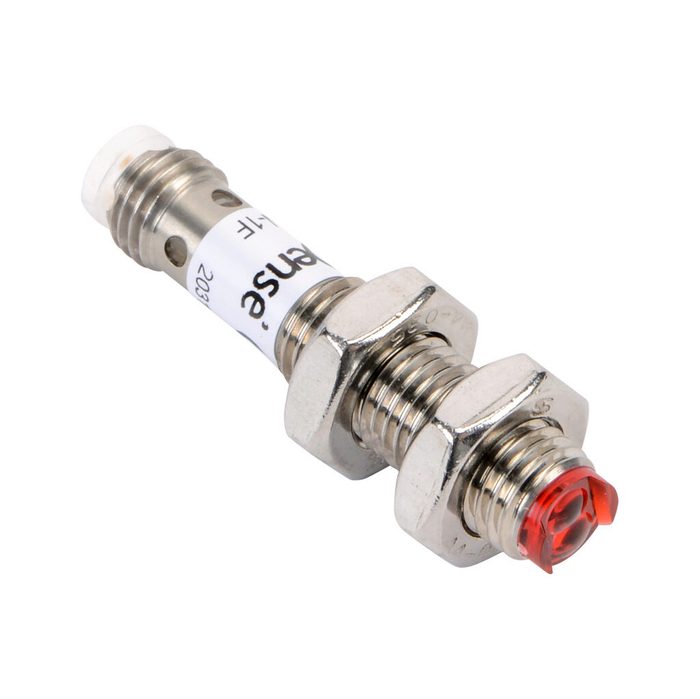 Wire Visible Red LED Polarized Retroreflective Dark On Location Electronic Photoelectric Sensor