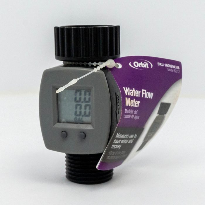 Hose-End Water Flow Meter