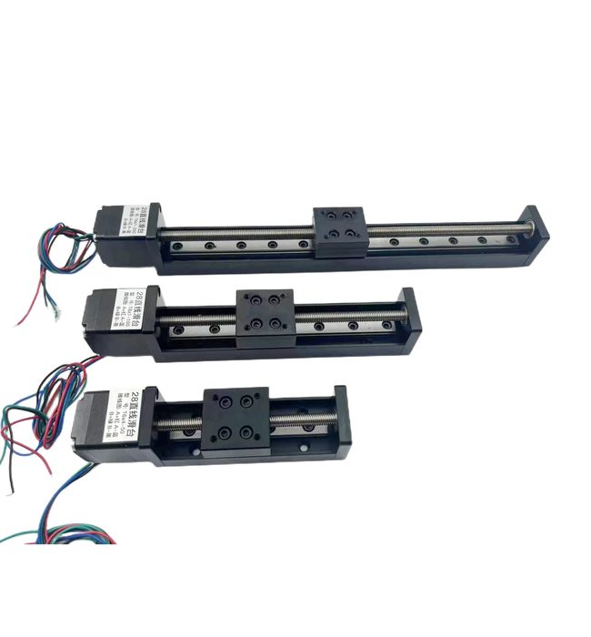 NEMA 11 linear module with stepper motor T-type Sliding linear stage