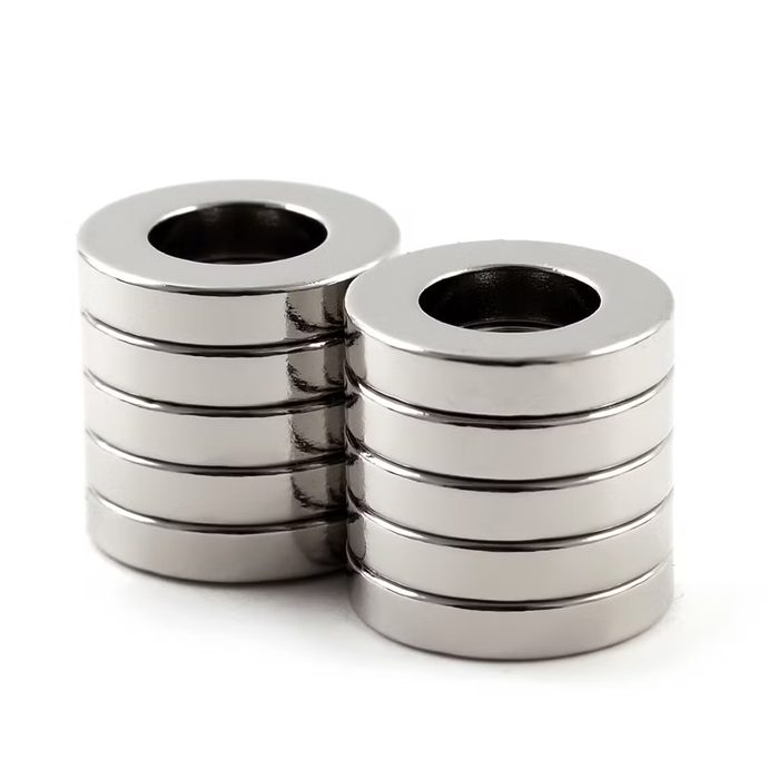Big Ring Round Base Permanent Rare Earth Magnet High Strength Super Powerful Neodymium Magnets