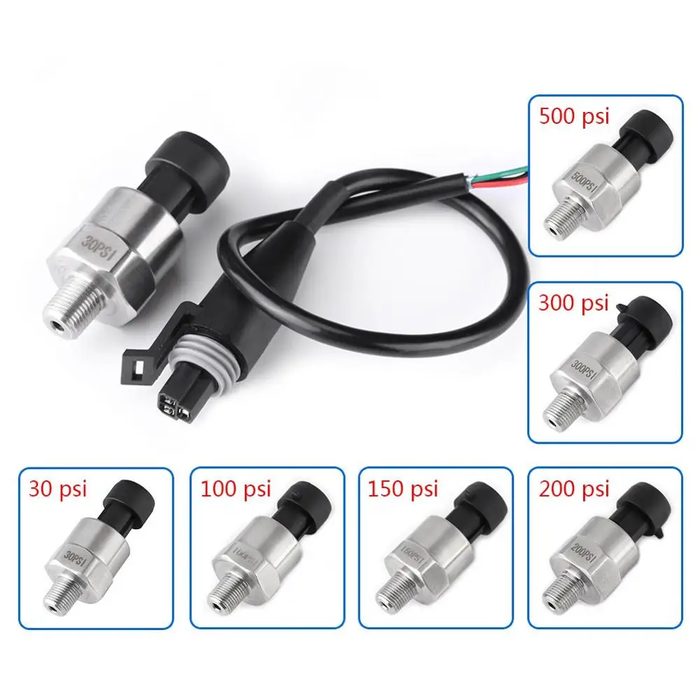 Pressure Transducer Sender Sensor For Oil Fuel Air Water