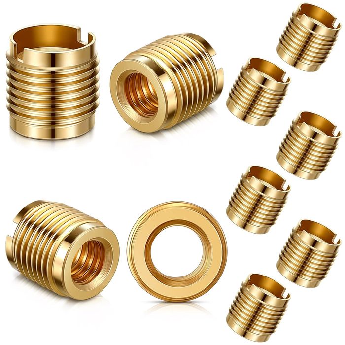 3/8-16 Dual Threaded Inserts for Wood Nutsert Furniture Screw-in Nut