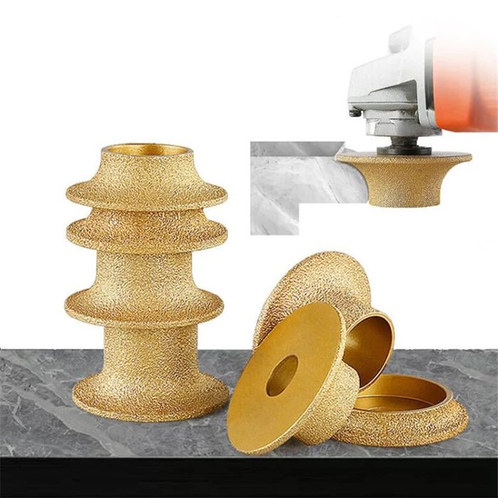 Stone Grinding Wheel French Edge Marble Granite Tile