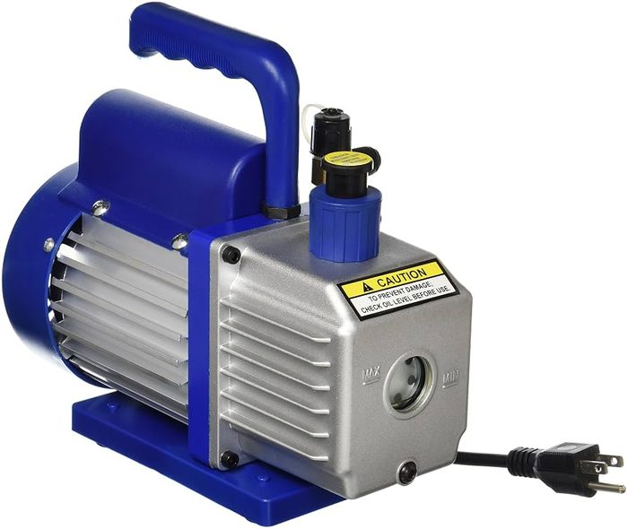 1/4 HP 3.5 CFM HVAC A/C Refrigerant Rotary Air Vacuum Pump
