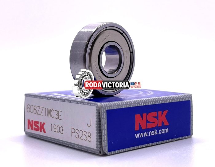 600 Series Single Row Deep Groove Ball Bearing 608ZZ