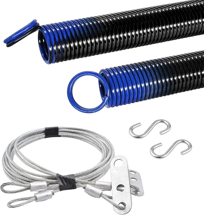 Adjustable Long Flexible Steel Wire Pulling Coil Garage Door Tension Extension Spring