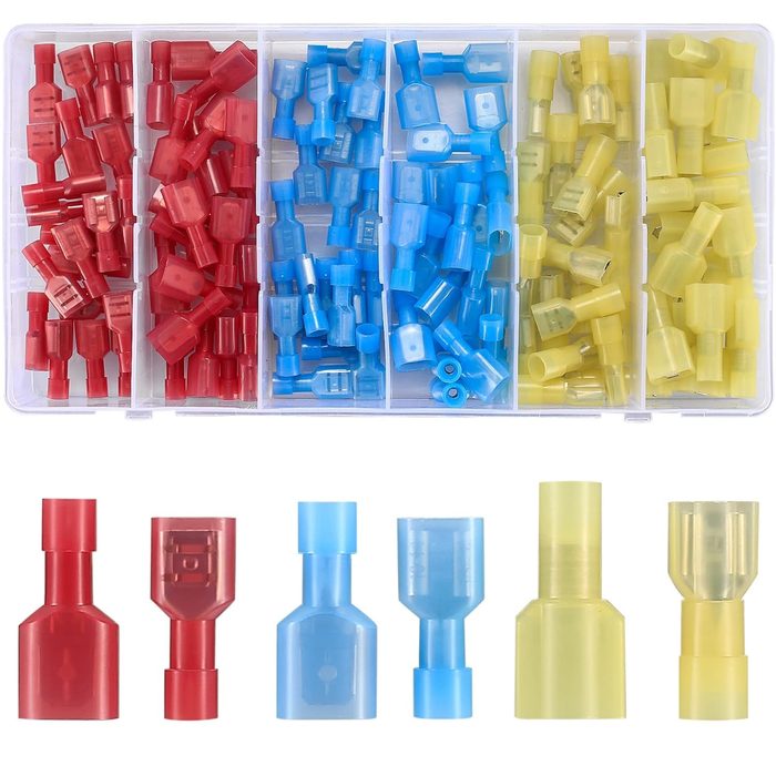 Male Spade Connector Nylon Quick Disconnect