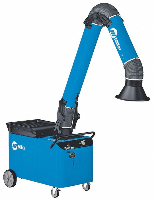 Portable Fume Extractor with Articulating Arm