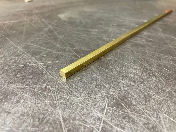 C360 Brass Square Bar