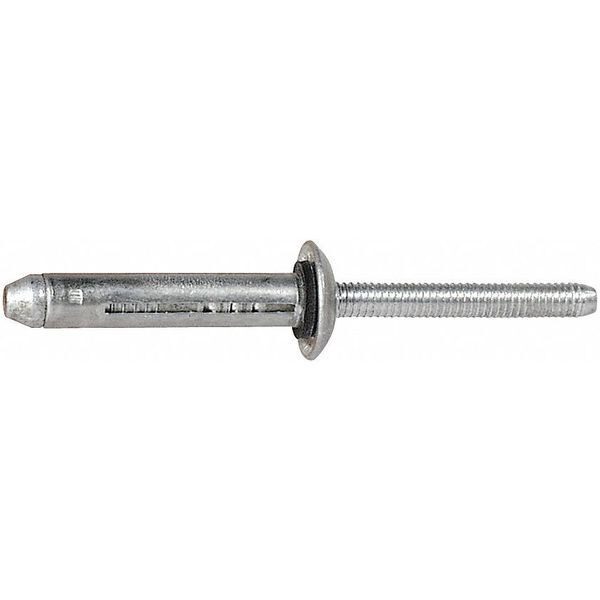 Blind Rivet Low Profile Head, 5/32 in Dia., 0.550 in