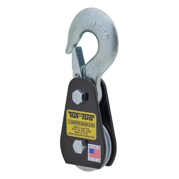 Wire Rope Block, Hook Mount