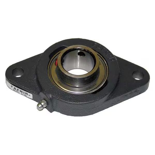 Flange Bearing, 2-Bolt, Ball, 1-15/16" Bore
