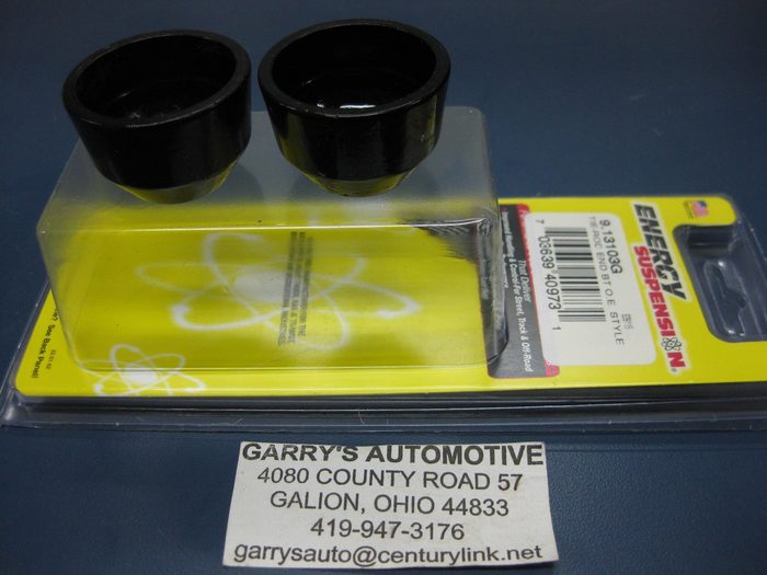 Tie Rod Dust Boot - Black