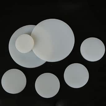 White Solid Round Silicone Rubber Sheet Seal Gaskets
