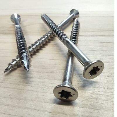 316 Stainless Steel #10x2.5 Decking Screws