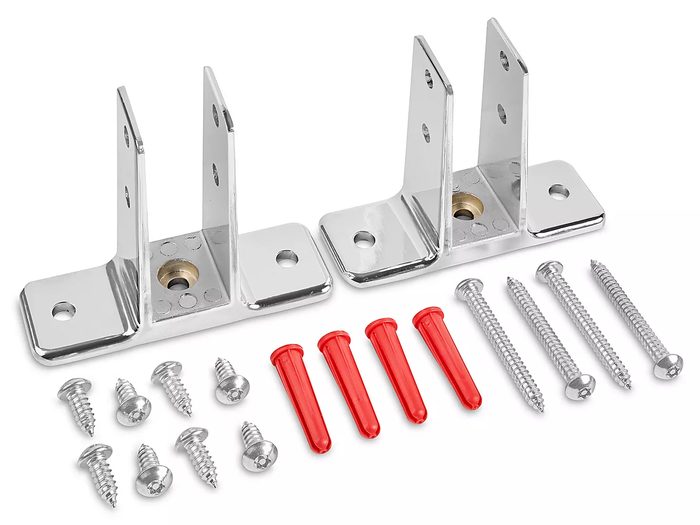 Brackets and Hardware for Urinal Partitions