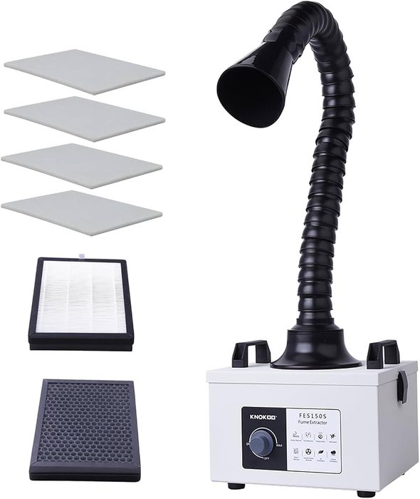 HEPA Solder Fume Extractor Fan