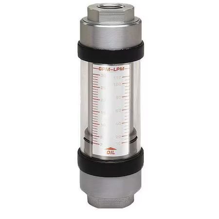 Flow Meter - Hydraulic, 0.5 gpm Port Size, SAE, Female, 5 gpm Max Flow