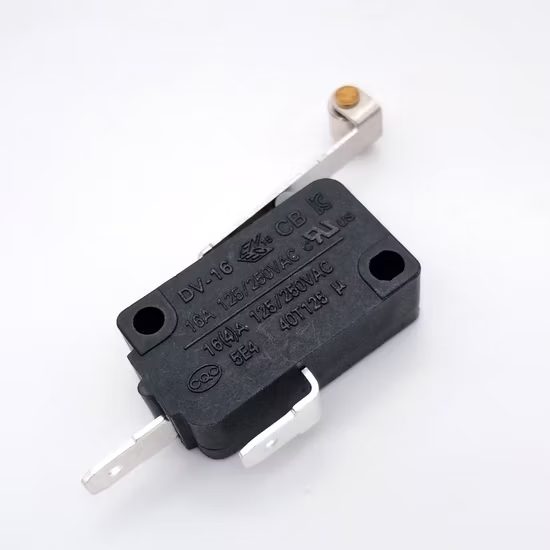 Black Plastic Microswitch