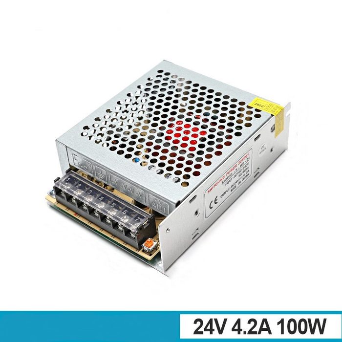 100W 24V 4.2A PNL FILT 1PH DC POWER SUPPLY