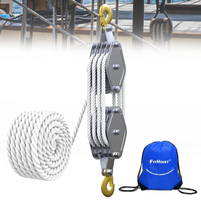 Twin Sheave Block and Tackle