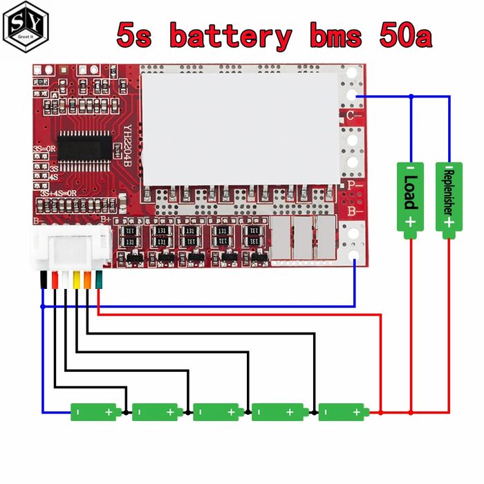 3-5s Solar Lead Acid Lithium BMS