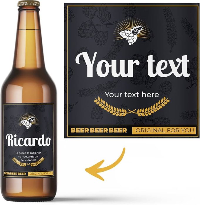 Customizable Beer Labels