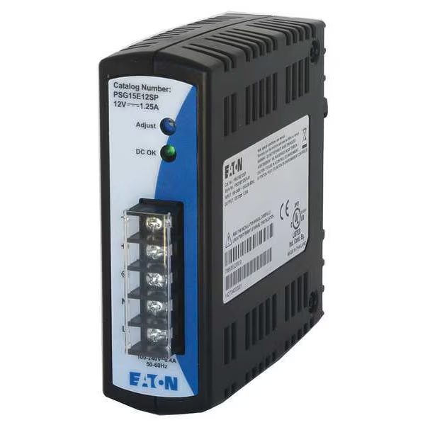 DC Power Supply, DIN Rail, 15 W