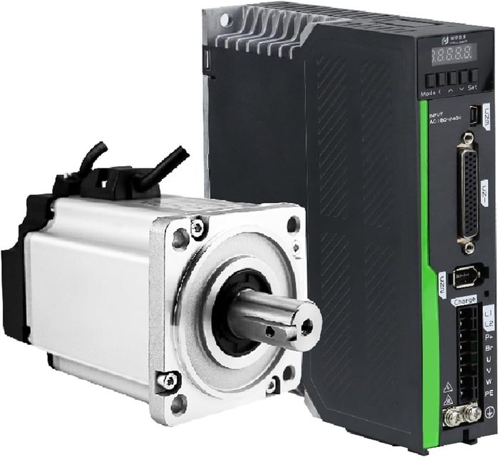 Compact Design Modbus Servo Drive Absolutely Encoder