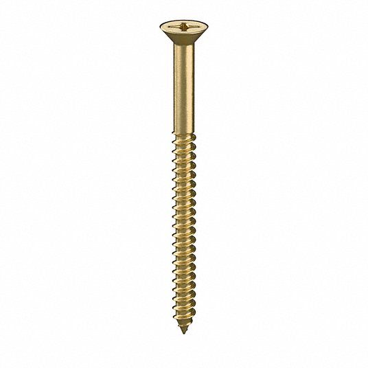 #12 x 3 in Wood Screw