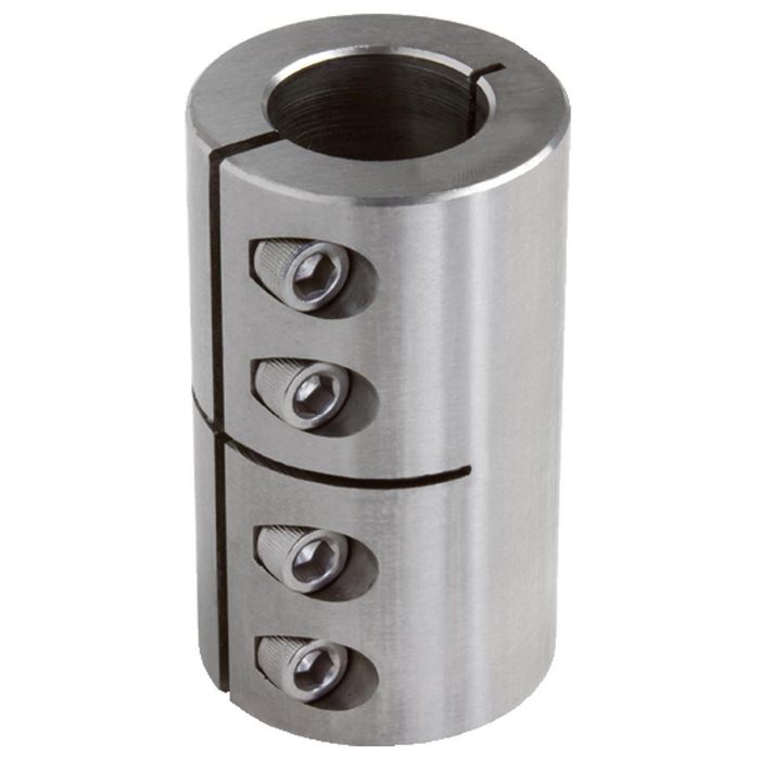One Piece Split Clamping Collar with Keyway