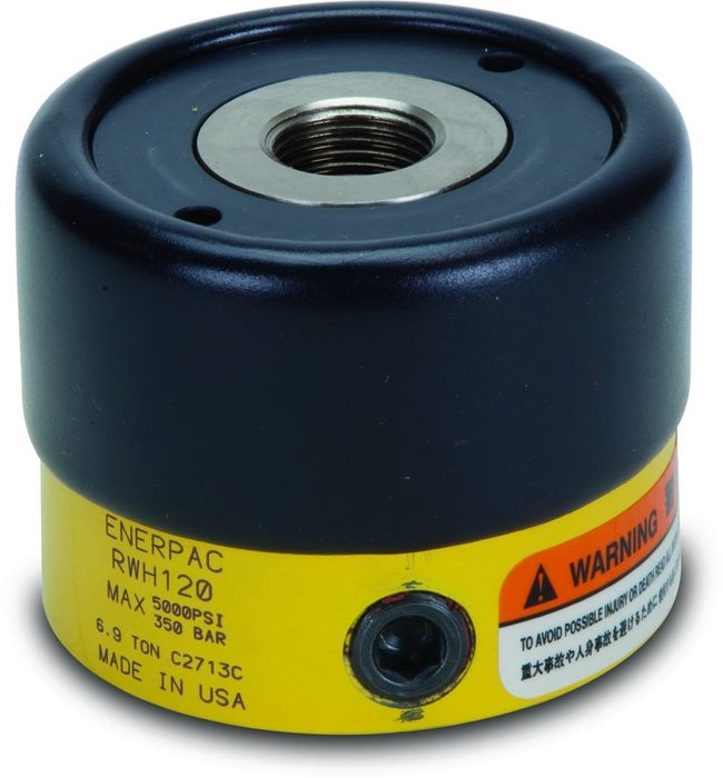 Hollow Hydraulic Ram, 5/16" Stroke, 6 ton