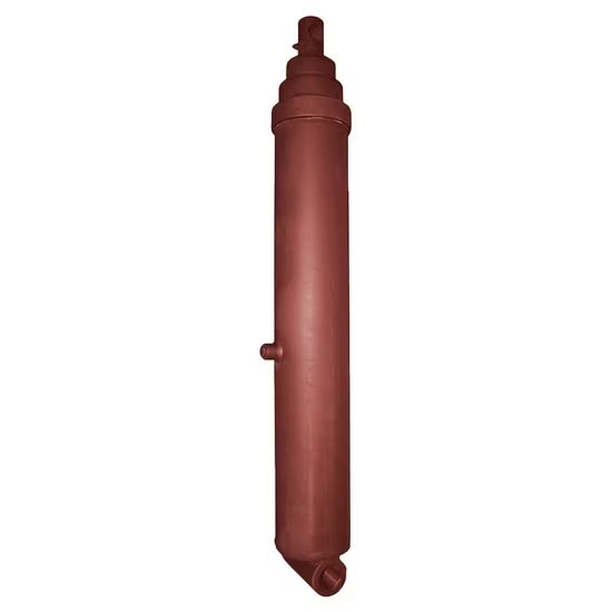 40ton Single Action Telescopic Hydraulic Ram Cylinder for Tipping Dump Trailer