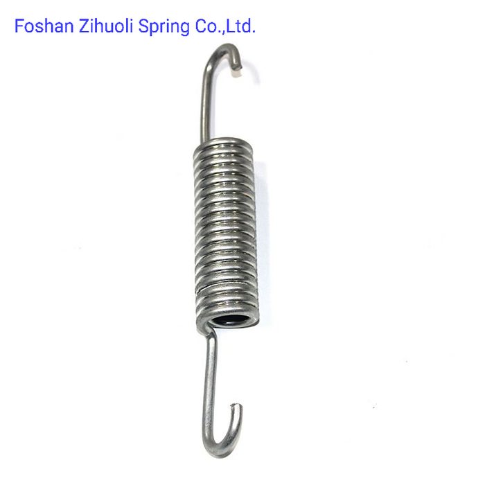 Music-Wire Steel Extension Spring with Hook Ends