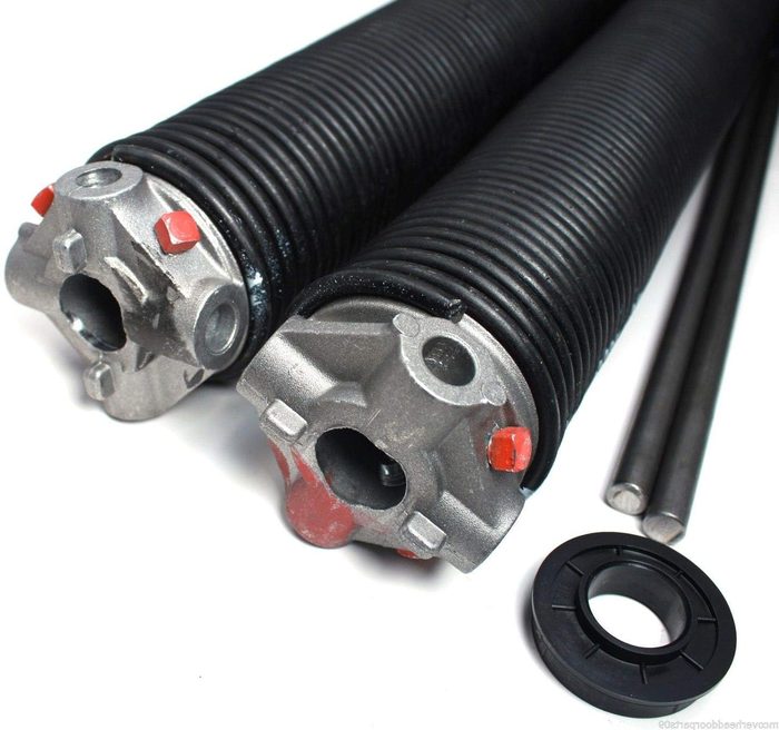 Garage Door Torsion Spring w/ Winding Rods