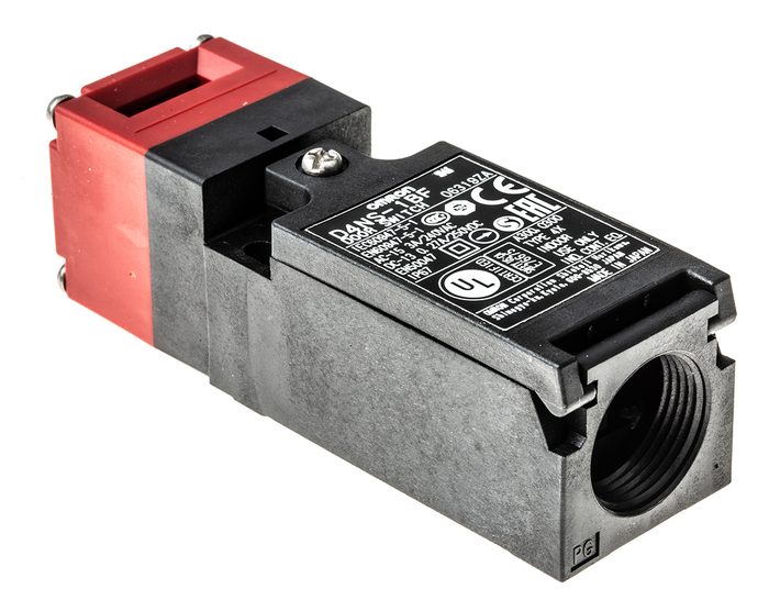 Safety Interlock Switch, Metal Locking, 2NC