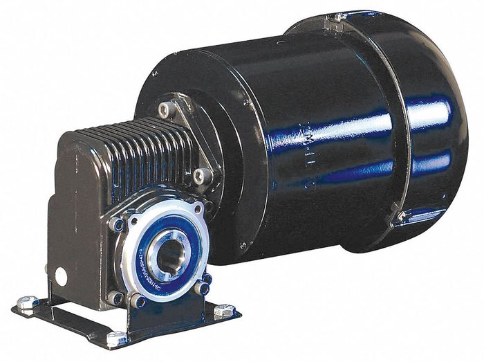 Right Angle, Hollow, AC Gearmotor