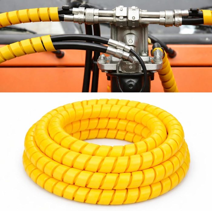 Spiral Wire Wrap Hydraulic Hose Protector