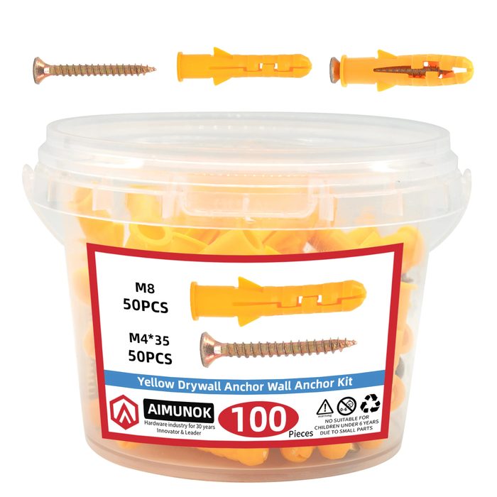 Drywall Anchor & Screws Kit