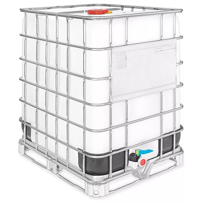 330 Gallon IBC Tank with Steel Pallet