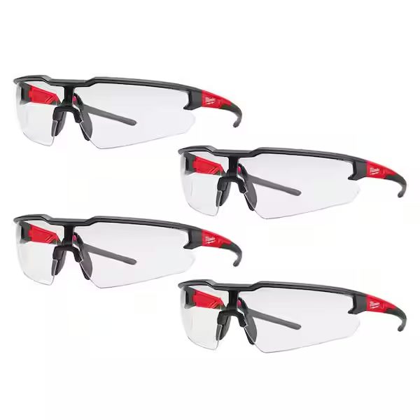 Safety Glasses with Clear Anti-Scratch Lenses