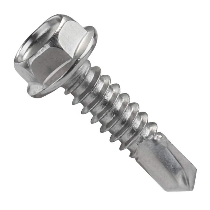 #8 x 1-1/2'' 410 Stainless Steel Self Drilling Sheet Metal Screws