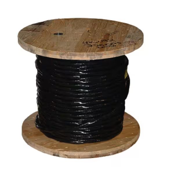 350 MCM THHN Black Wire