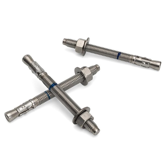 1/2" x 3-3/4" Concrete Wedge Anchors Bolts