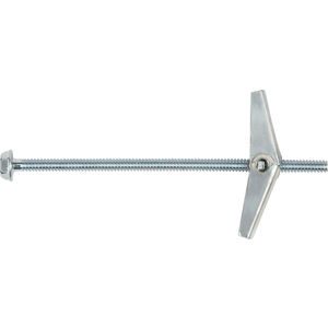 1/2" x 4" Round Head Carbon Steel Toggle Bolt Hollow
