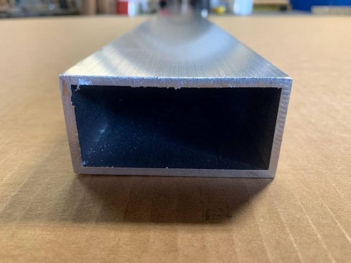 3 Inch Square x 72 Inch Long, Aluminum Square Tube