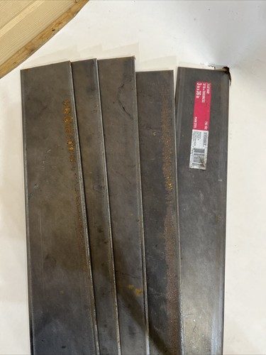1/4 in. x 3 ft. Plain Steel Solid Square Bar