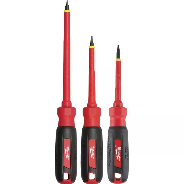 3-Piece 1000V Insulated Screwdriver Set